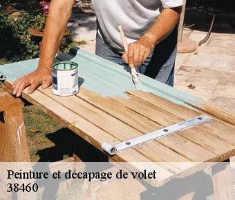 Peinture et décapage de volet 38460