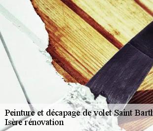 Peinture et décapage de volet saint-barthelemy-de-sechilie-38220 Isère rénovation