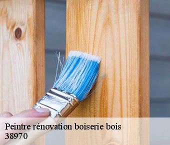 Peintre rénovation boiserie bois  38970