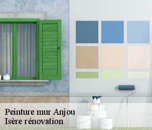 Peinture mur  anjou-38150 Isère rénovation