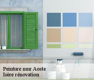 Peinture mur aoste-38490 Isère rénovation