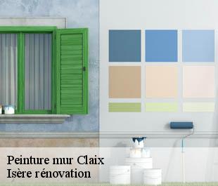 Peinture mur  claix-38640 Isère rénovation