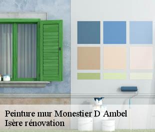 Peinture mur  monestier-d-ambel-38970 Isère rénovation