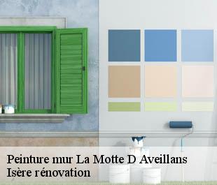 Peinture mur  la-motte-d-aveillans-38770 Isère rénovation