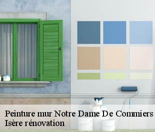 Peinture mur  notre-dame-de-commiers-38450 Isère rénovation