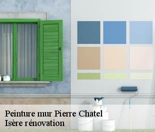 Peinture mur  pierre-chatel-38119 Isère rénovation