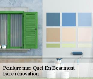 Peinture mur  quet-en-beaumont-38970 Isère rénovation