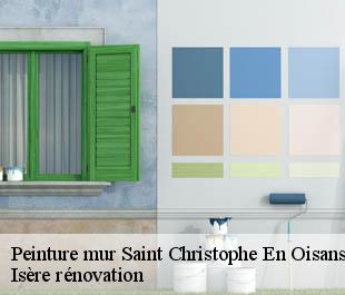 Peinture mur  saint-christophe-en-oisans-38520 Isère rénovation