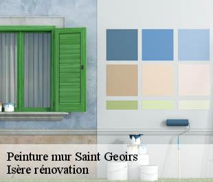 Peinture mur  saint-geoirs-38590 Isère rénovation