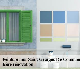 Peinture mur  saint-georges-de-commiers-38450 Isère rénovation