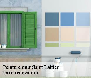 Peinture mur  saint-lattier-38840 Isère rénovation