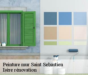 Peinture mur saint-sebastien-38710 Isère rénovation