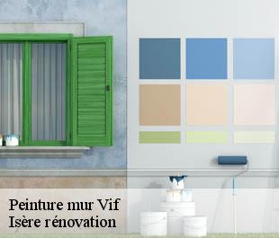 Peinture mur  vif-38450 Isère rénovation