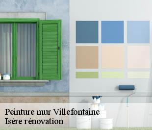 Peinture mur  villefontaine-38090 Isère rénovation