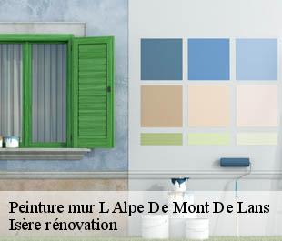 Peinture mur  l-alpe-de-mont-de-lans-38860 Isère rénovation