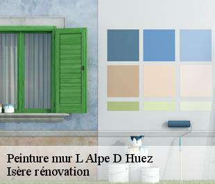 Peinture mur l-alpe-d-huez-38750 Isère rénovation