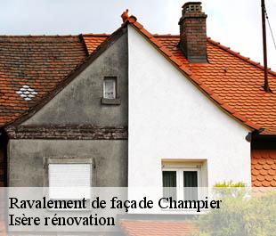 Ravalement de façade  champier-38260 Artisan Jean Rénovation 38