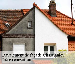 Ravalement de façade  chassignieu-38730 Artisan Jean Rénovation 38