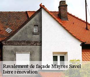 Ravalement de façade  mayres-savel-38350 Isère rénovation