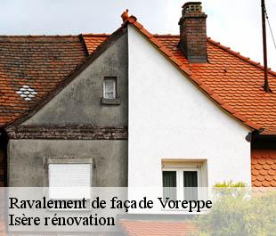 Ravalement de façade voreppe-38340 Isère rénovation