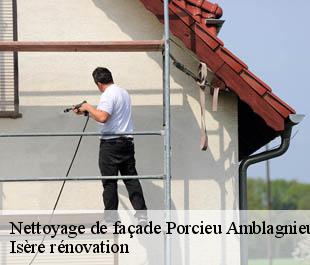 Nettoyage de façade  porcieu-amblagnieu-38390 Isère rénovation