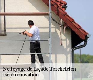 Nettoyage de façade torchefelon-38690 Isère rénovation