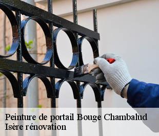 Peinture de portail  bouge-chambalud-38150 Isère rénovation