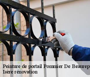 Peinture de portail  pommier-de-beaurepaire-38260 Isère rénovation