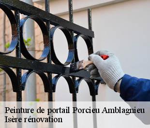 Peinture de portail  porcieu-amblagnieu-38390 Isère rénovation