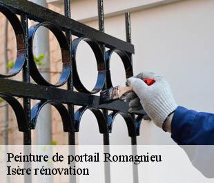 Peinture de portail  romagnieu-38480 Isère rénovation